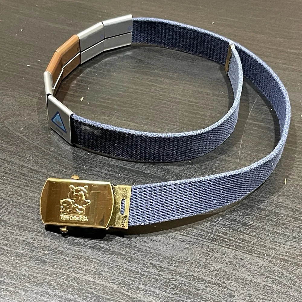 Vintage 80’s/90’s BSA Tiger Cubs Brass Buckle Belts with 6 Award Metals USA Made